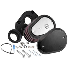 Load image into Gallery viewer, KN-Street-Metal-Intake-System-Flare---Black-Lg-Capacity-For-Harley-Davidson