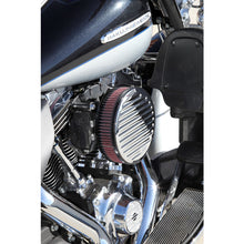 Load image into Gallery viewer, KN-Street-Metal-Intake-System-For-Harley-Davidson---Color-(Red)---Style-(Round)---Size-(6-9---Torch