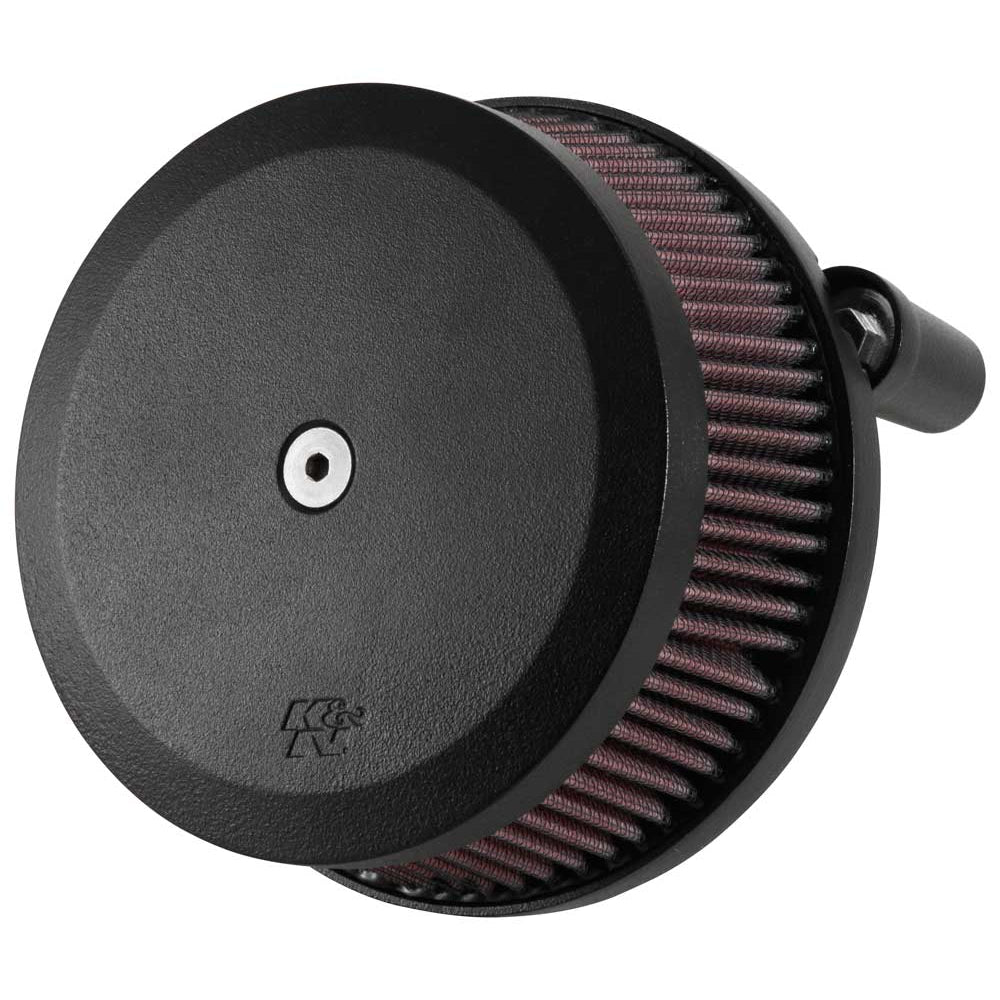 KN-Street-Metal-Intake-System-Hammer-Black-For-Harley-Davidson