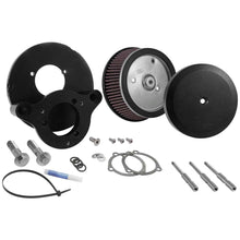 Load image into Gallery viewer, KN-Street-Metal-Intake-System-Hammer-Black-For-Harley-Davidson
