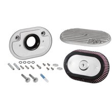 Load image into Gallery viewer, KN-Street-Metal-Intake-System-Side-Draft-Touring-Silver-Intake-System-Harley-Davidson