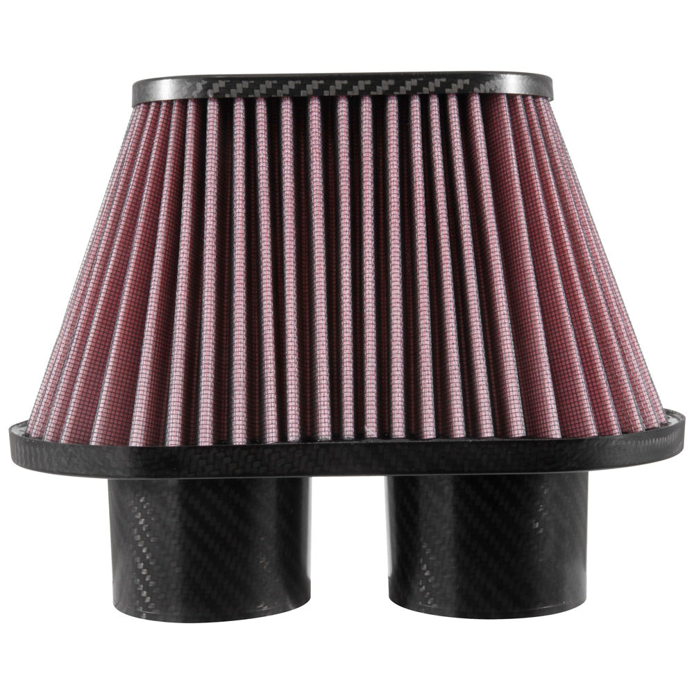 KN-Universal-Air-Filter---3In-Dual-Flange--10X5.125In-Base--6.375X3.0625In-Top--5.5In-Height