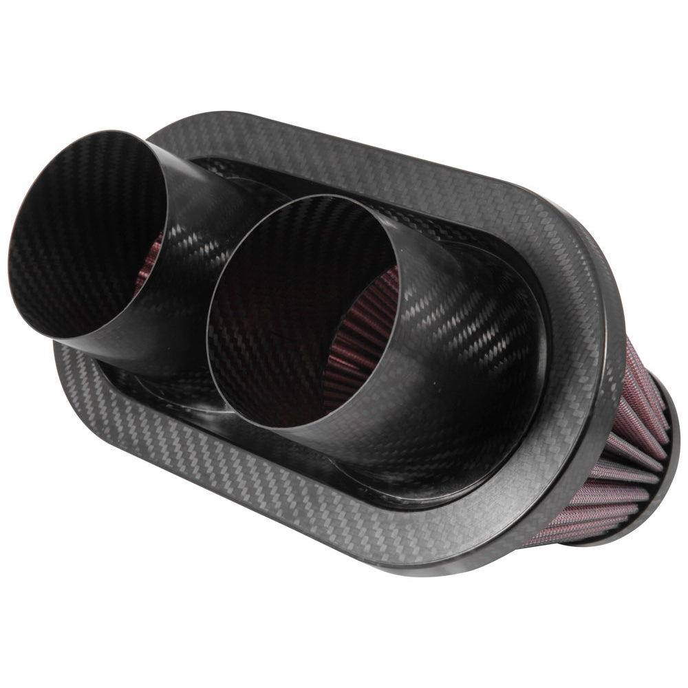 KN-Universal-Air-Filter---3In-Dual-Flange--10X5.125In-Base--6.375X3.0625In-Top--5.5In-Height