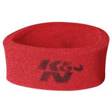 Load image into Gallery viewer, KN-Universal-Airforce-Precleaner-Air-Filter-Foam-Wrap---Round-Straight---Red