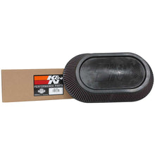 Load image into Gallery viewer, KN-Universal-Carbon-Fiber-Filter-4In-Flange--10In-X-7.875In-B--13.75In-X-7.438In-T--4.813In-H