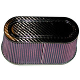 K&N Engineering RP-5115 Universal Air Filter - Carbon Fiber Top & Base