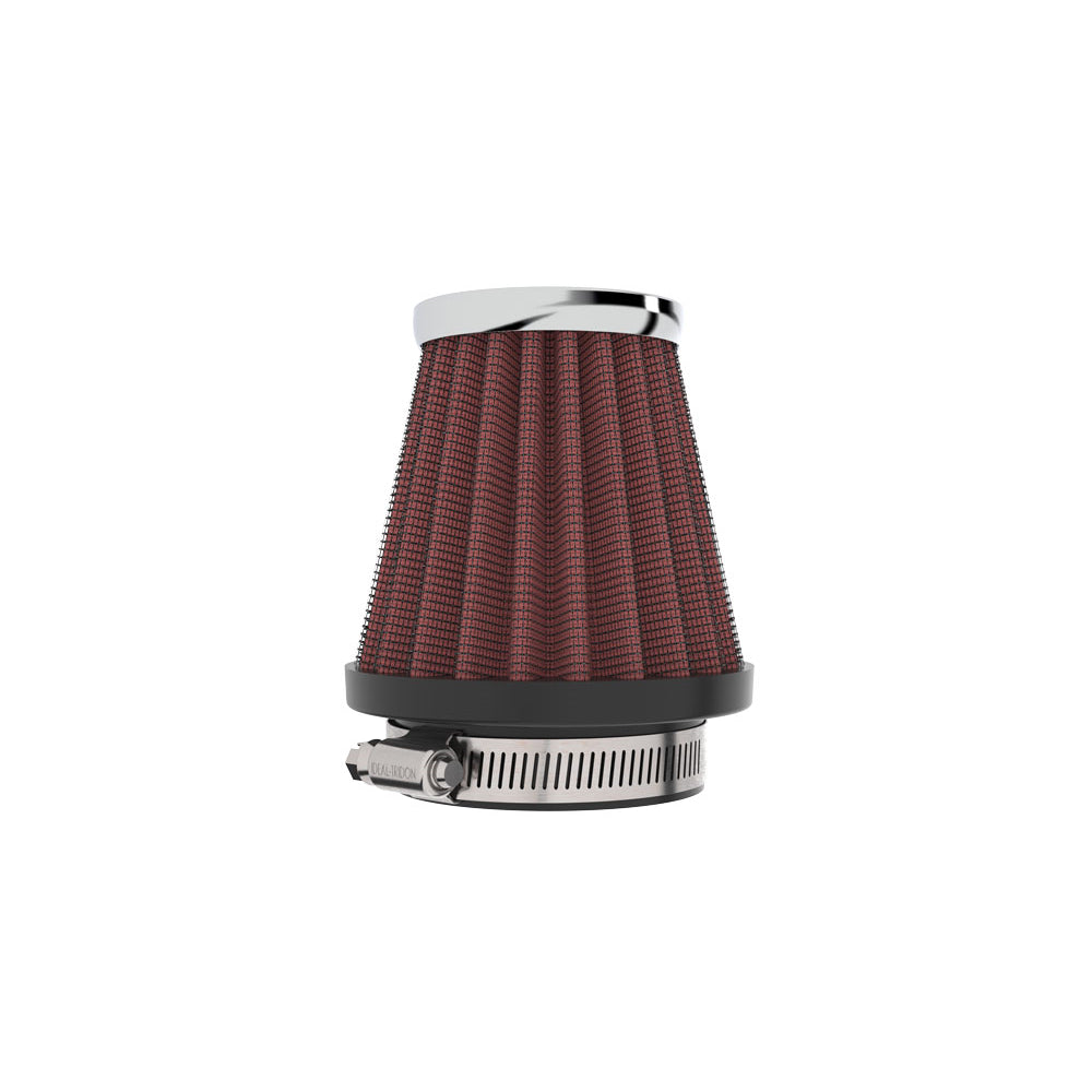 KN-Universal-Chrome-Filter-1-1516-Inch-Flg--3-Inch-Base--2-Inch-Top--3-Inch-Height