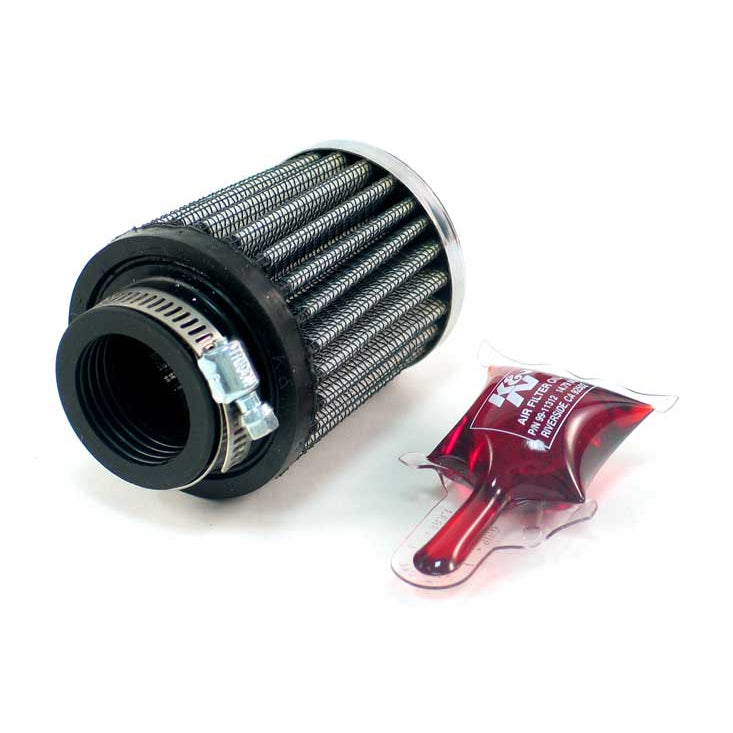KN-Universal-Chrome-Filter-1-18-Inch-Flg--2-14-Inch-Bottom--2-Inch-Top--2.5-Inch-Height