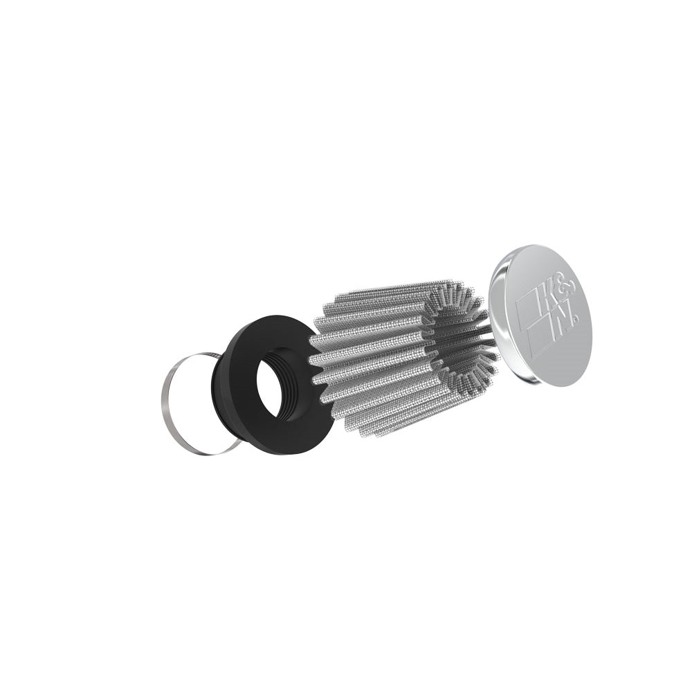 KN-Universal-Chrome-Filter-1-38-Inch-Flg--2-12-Inch-Base--2-Inch-Top--2-14-Inch-Height