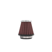 Load image into Gallery viewer, KN-Universal-Chrome-Filter-Round-Tapered-1.688In-Flange-Id-X-2In-Top-Od-X-3In-Base-Od-X-2.75In-H