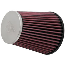 Load image into Gallery viewer, KN-Universal-Chrome-Round-Tapered-Air-Filter-2.75In-Flg-Id-X-5.031In-B-Od-X-3.5In-Top-Od-X-5.5In-H