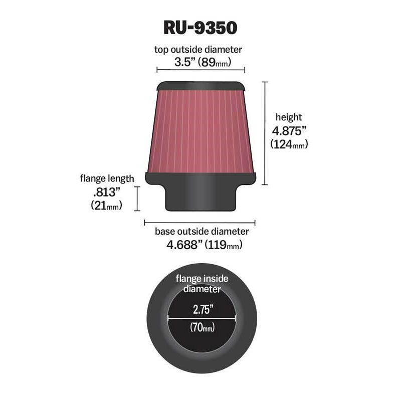 KN-Universal-Clamp-On-Air-Filter-2-34In-Flg--4-1116In-B--3-12In-T--4-78In-H