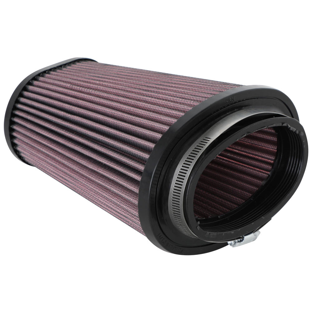 KN-Universal-Clamp-On-Air-Filter-2.844X4.813In-Flg-Id-X-6.5X4.75In-B-Od-X-4.5X3.25In-T-Od-X-7.5In-H