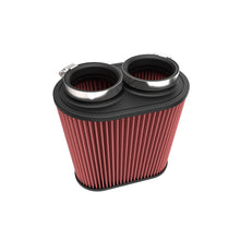 Load image into Gallery viewer, KN-Universal-Clamp-On-Air-Filter-3In-Dual-Flange-9In-X-6In-Base-7.5In-X-3.688In-Top-7.5In-Height