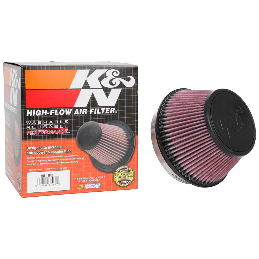 KN-Universal-Clamp-On-Air-Filter-6In-Flg--7-12In-B--5-18In-T--4In-H