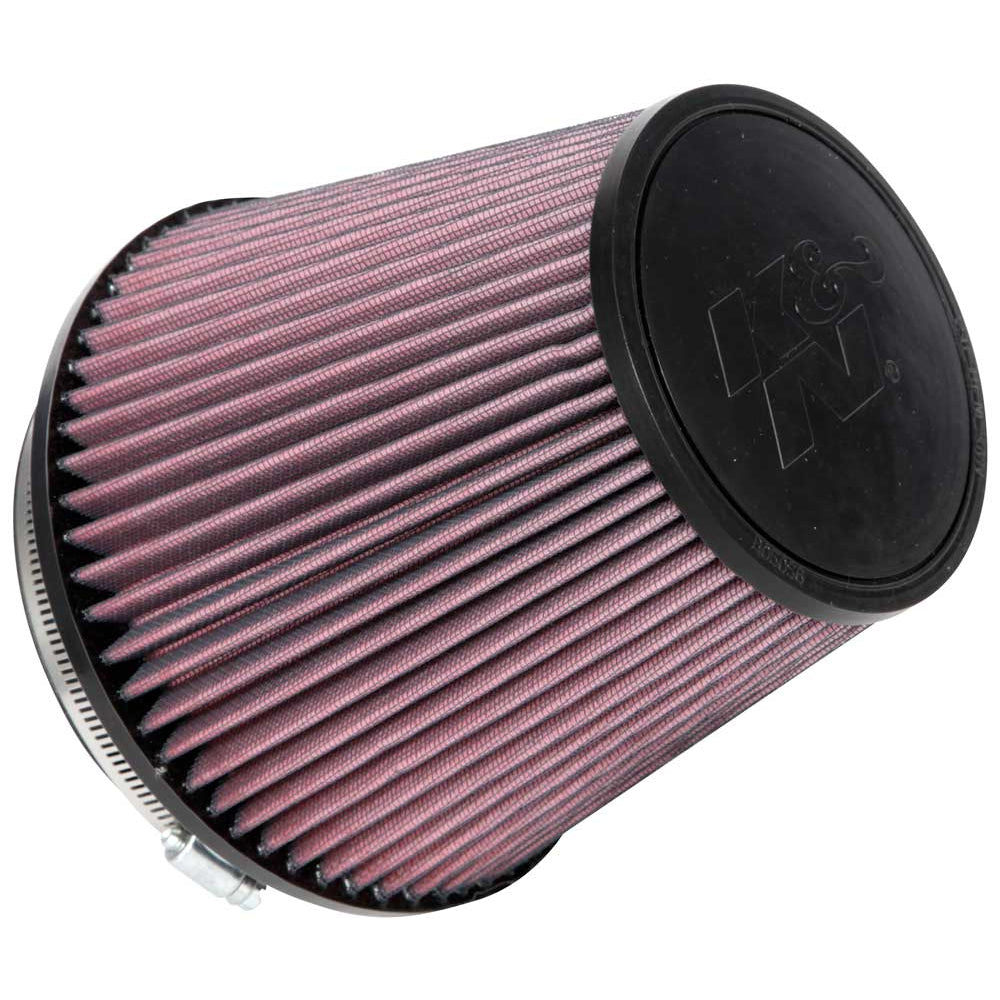 KN-Universal-Clamp-On-Air-Filter-6In-Flg--7-12In-B--5In-T--6-12In-H