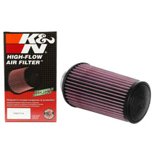 Load image into Gallery viewer, KN-Universal-Round-Tapered-Filter-3-Inch-Flg--5-Inch-Bottom--4-Inch-Top--7-78-Inch-Height