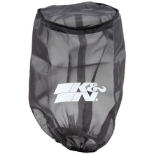 Load image into Gallery viewer, KN-Universal-Round-Tapered-Filter-Wrap---Black---6In-Base-Id-X-4.625In-Top-Id-X-9In-Height