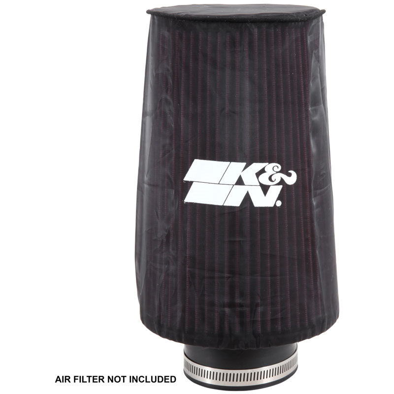 KN-Universal-Round-Tapered-Filter-Wrap---Black---6In-Base-Id-X-4.625In-Top-Id-X-9In-Height