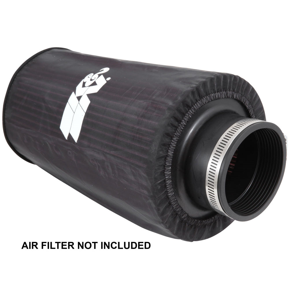 KN-Universal-Round-Tapered-Filter-Wrap---Black---6In-Base-Id-X-4.625In-Top-Id-X-9In-Height
