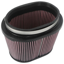 Load image into Gallery viewer, KN-Universal-Rubber-Filter-6.25In-X-4In-Oval-Flg--7.375In-X-5.5In-Base--6.25In-X-4In-Top--5In-H