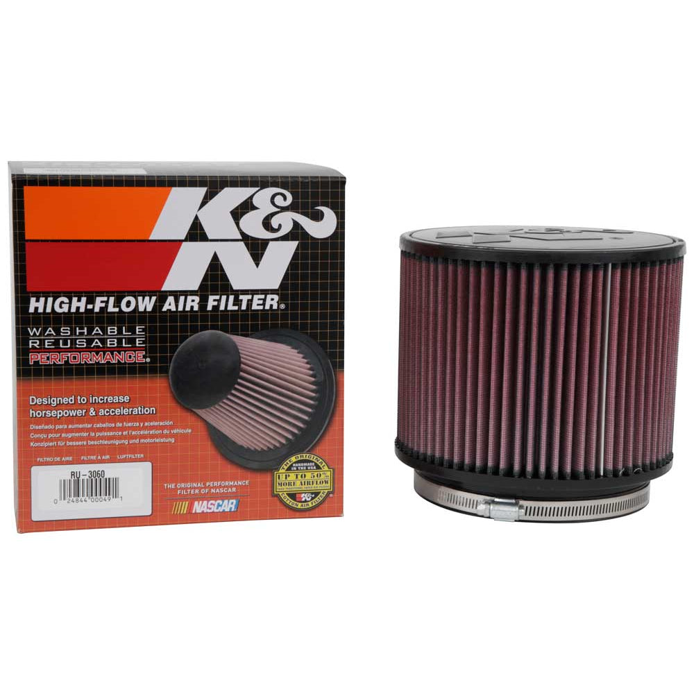 KN-Universal-Rubber-Filter-6In-Flange-Id--7.5In-Od--6In-Height--Round-Straight
