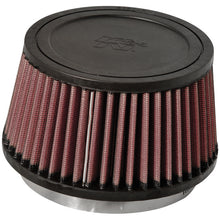 Load image into Gallery viewer, KN-Universal-Rubber-Filter-Round-Tapered-4.5In-Flange-Id-X-5.875-Base-Od-X-5In-Top-Od-X-3.25In-H