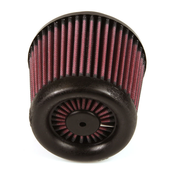 KN-Universal-X-Stream-Clamp-On-Air-Filter-3.313In-Flg-Id4.875In-Base-Od4In-Top-Od4.25In-H