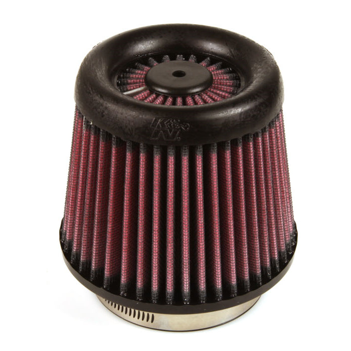 KN-Universal-X-Stream-Clamp-On-Air-Filter-3.313In-Flg-Id4.875In-Base-Od4In-Top-Od4.25In-H