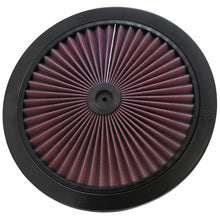 Load image into Gallery viewer, KN-X-Stream-Top-Filter-X-Stream-14-Inch-Od-Black