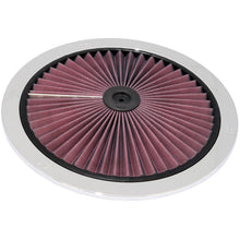 Load image into Gallery viewer, KN-X-Stream-Top-Filter-X-Stream-14-Inch-Od-Chrome