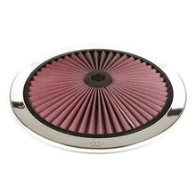 Load image into Gallery viewer, KN-X-Stream-Top-Filter-X-Stream-14-Inch-Od-Chrome
