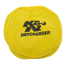 Load image into Gallery viewer, KN-Yellow-Drycharger-Round-Tapered-Air-Filter-Wrap