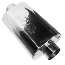 Load image into Gallery viewer, Kooks Custom Headers KO300-12 3in. Oval Center/Center Muffler 12in. Long Body . Polished Stainless Steel.