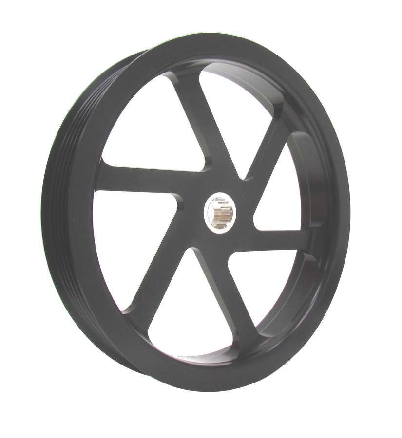KRC POWER STEERING 20017600 6.0in 6-Rib Pulley Alum P/S Pump