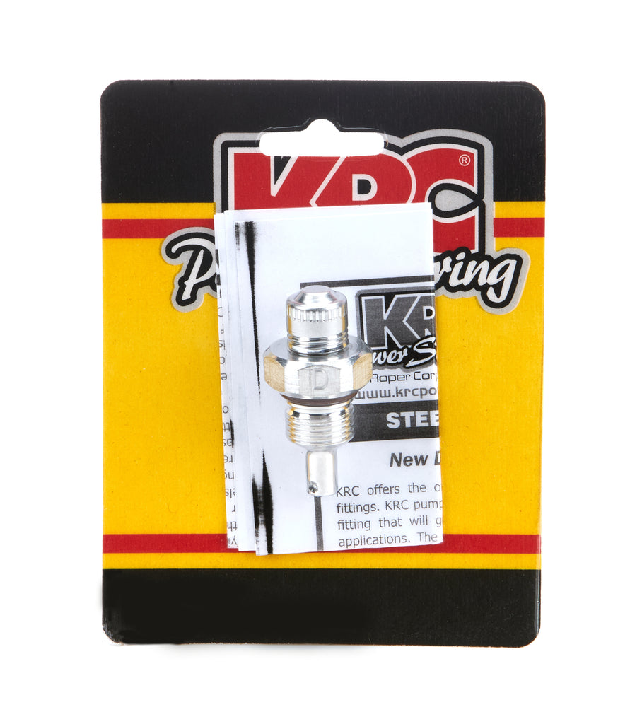 KRC POWER STEERING 25311000 Alum Flow Valve -6AN Male ID - D