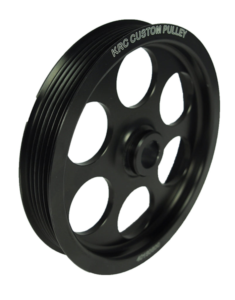 KRC POWER STEERING 40160600 P/S Pump Pulley 6in Serpentine Press On