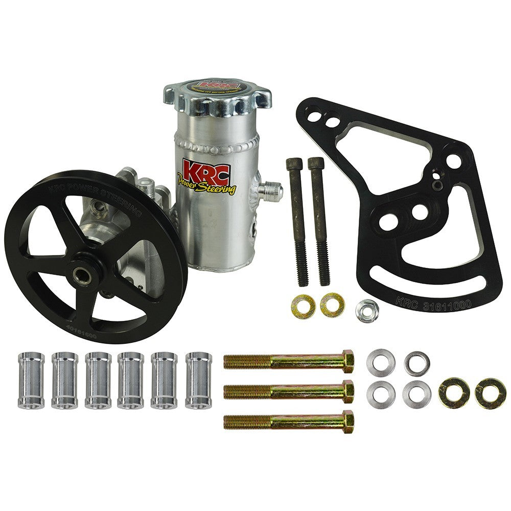KRC POWER STEERING ESP18610111 Power Steering Kit SBF 302 w/6in V-Belt Pulley