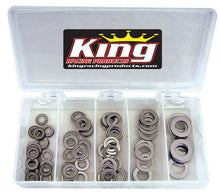 Load image into Gallery viewer, KING RACING PRODUCTS 2720 Stainless Washer Kit .030 145pc
