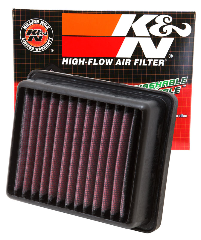 K&N KT-1211 Replacement Air Filter for Select KTM 200 Duke, KTM 390 Duke, KTM RC 200, KTM RC 390
