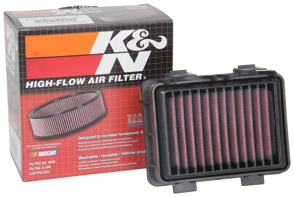 K&N KT-1217 Replacement Air Filter for Select Husqvarna Svartpilen 401, Husqvarna Vitpilen 401, KTM 125 Duke, KTM 200 Duke, KTM 250 Adventure, KTM 250 Duke, KTM 390 Adventure, KTM 390 Duke, KTM RC 200, KTM RC 390