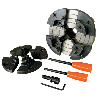 King Canada KW-100 Chuck, Lathe 4” 4-Jaw