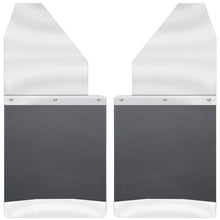 Load image into Gallery viewer, Kick-Back-Mud-Flaps-14-Wide---Stainless-Steel-Top-And-Weight