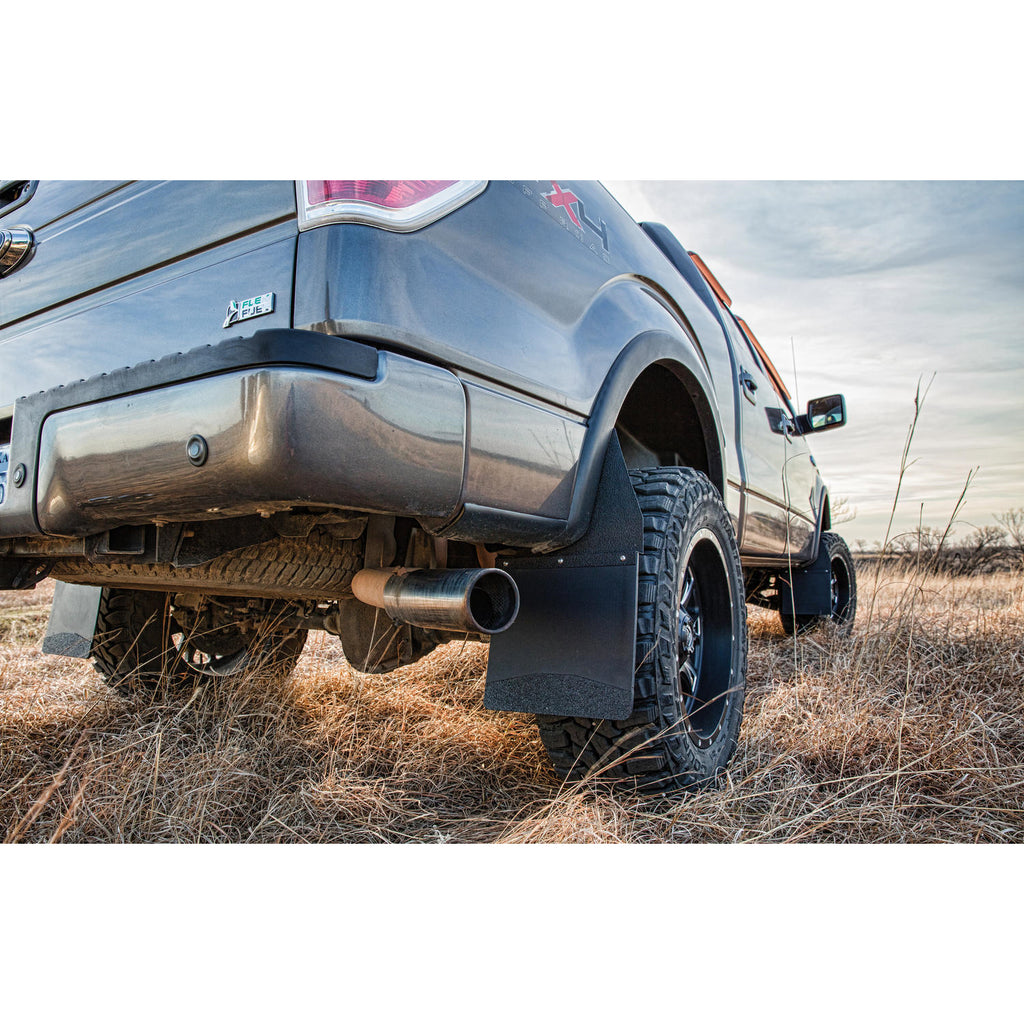 Kick-Back-Mud-Flaps-14-Wide---Stainless-Steel-Top-And-Weight