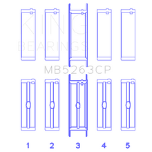 Load image into Gallery viewer, King-00-03-Ford-F-650F-750-T444e-(Size-Std)-Crankshaft-Main-Bearing-Set