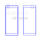 King Engine Bearings CR1305SI CONNECTING ROD BEARING SET For CUMMINS 4BTA, 4BTAA, 6BT, 6BTA