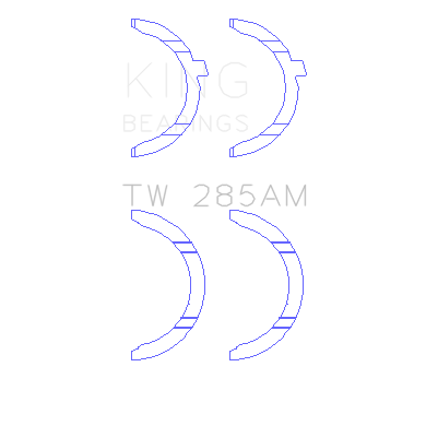 King-94-01-Toyota-2.4L-2Rz-Fe--2.7L-3Rz-Fe-Thrust-Washer-Set