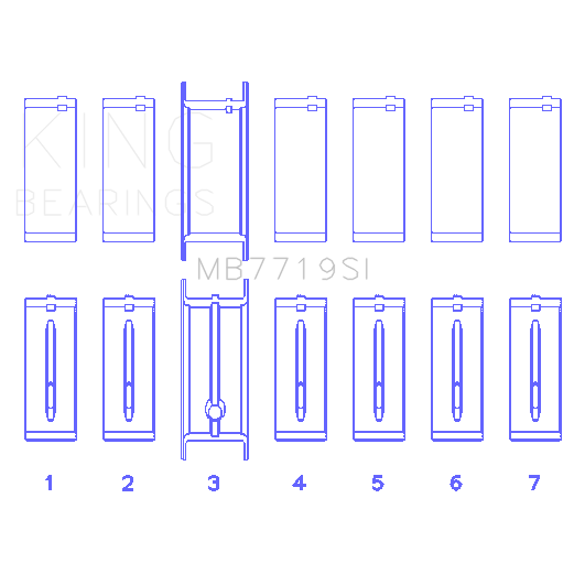 King-Amc--Jeep-242Ci-4.0L-Power-Tec-(Size-0.20-Oversized)-Main-Bearing-Set