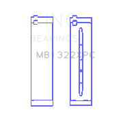 Load image into Gallery viewer, King-Audi-R8-4.25.2Lamborghini-GallardoHuracan-V10-(Size-.026)-Coated-Perf-Main-Bearing-Set