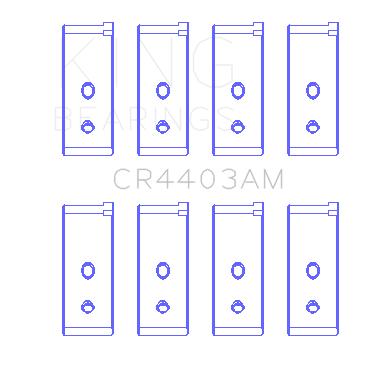 King-AustinMg-B-Series-(Size-Standard)-Connecting-Rod-Bearing-Set